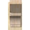Ekena Millwork Merced Slat Rough Sawn Outlooker, Douglas Fir, 8"W x 16"D x 16"H OUT08X16X16MRC06RDF - alternate 3
